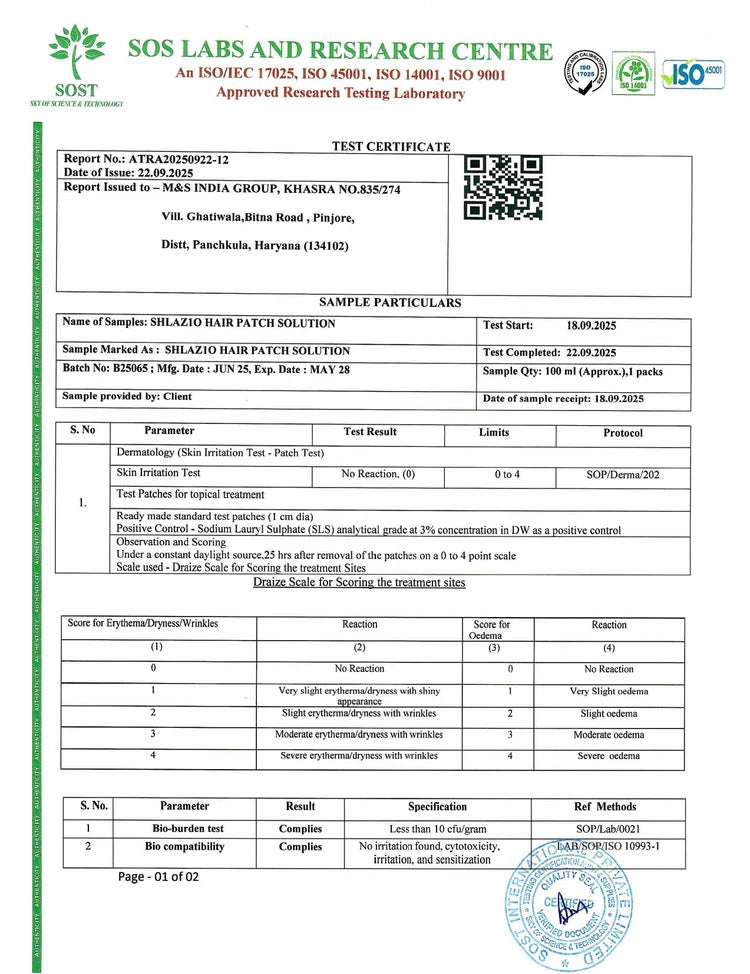 Dermatology Certificate 1