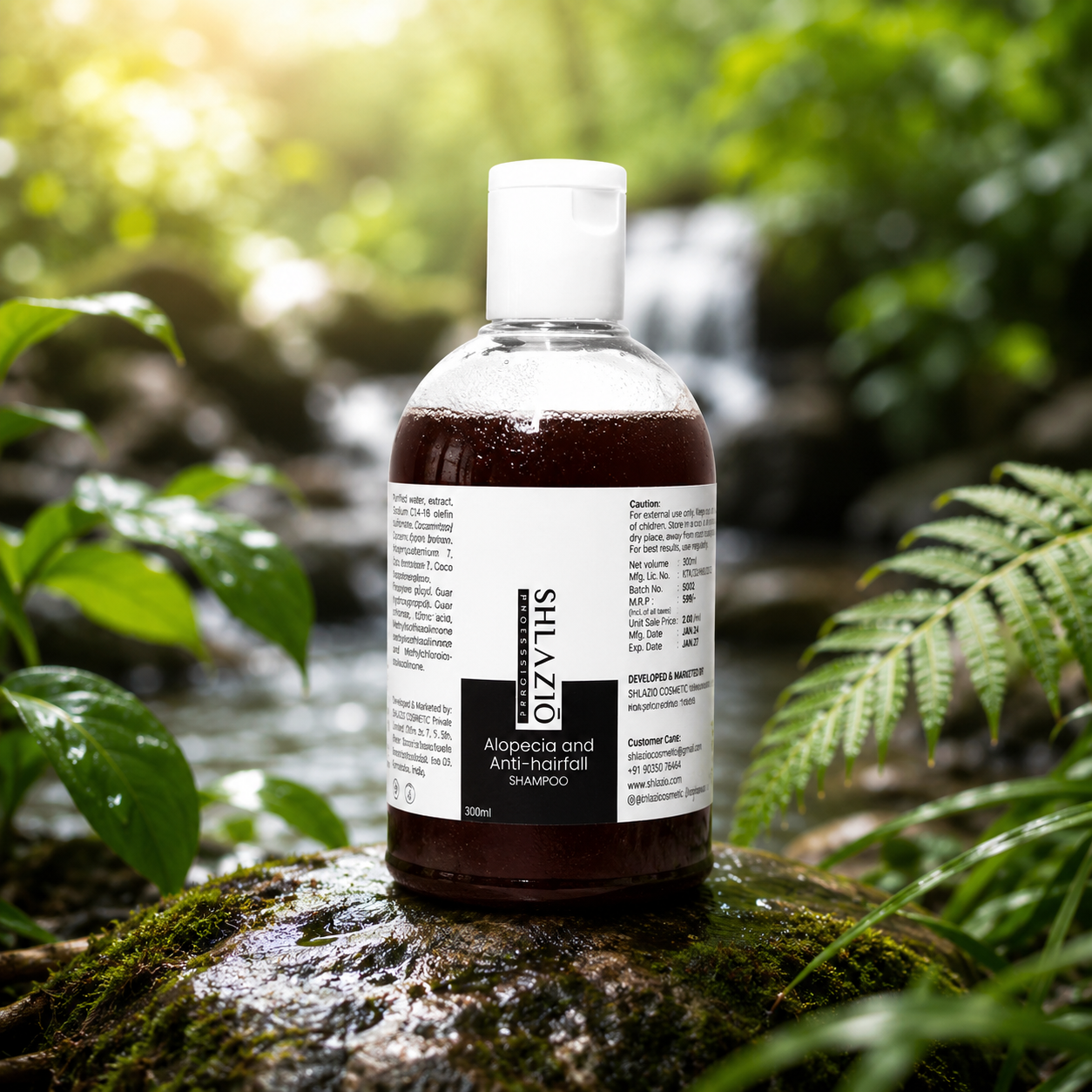 Alopecia and Anti-hair Fall Shampoo | 300 ml